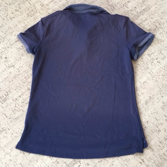 Nike Golf Dri-Fit Women’s Polo Shirt - Slate Blue/Gray - Small - Picture 3 of 4
